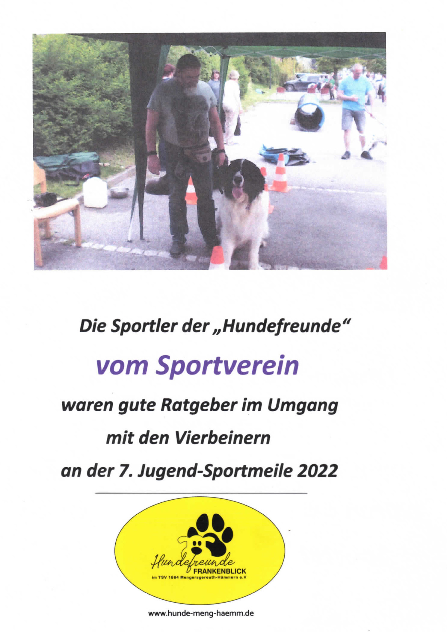 Sportmeile 2022 - Hundefreunde